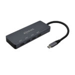Aisens Hub USB 3.2 Gen1 5G USB-C - USB-C/M-4xUSB-C/H - 15 cm - Colore grigio
