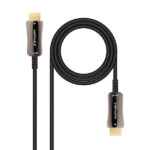 Nanocavo Cavo HDMI v2.1 AOC maschio a HDMI v2.1 maschio 15 m - 8K@60Hz 4K@120Hz 48Gbps - Colore nero