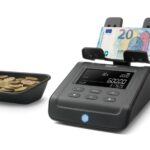 Safescan 6175 Bilancia contatrice di denaro - Conta banconote e monete in base al loro peso - Anche articoli non monetari