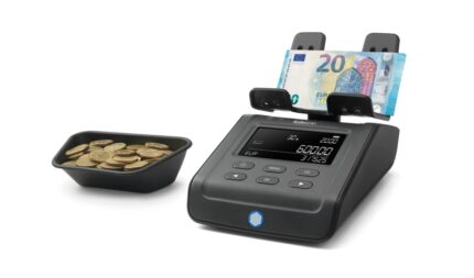 Safescan 6175 Bilancia contatrice di denaro - Conta banconote e monete in base al loro peso - Anche articoli non monetari