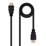 Nanocavo Cavo HDMI v2.0 maschio a HDMI v2.0 maschio 1 m - 4K@60Hz 18Gbps - Colore nero