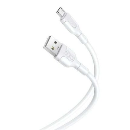 Cavo XO per ricarica e trasmissione dati - Lunghezza 1 m - Connettore micro USB - Silicone morbido e resistente - Alta velocità 5V