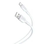 Cavo di ricarica e trasmissione dati XO tipo C - Lunghezza 1 m - Silicone morbido e resistente - Alta velocità 5V