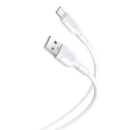Cavo di ricarica e trasmissione dati XO tipo C - Lunghezza 1 m - Silicone morbido e resistente - Alta velocità 5V