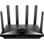 Cudy P5 Router 5G SA/NSA AX3000 Wi-Fi 6 CPE Dual Band - 4 porte LAN 1000/100/10 Mbps - 6 antenne esterne