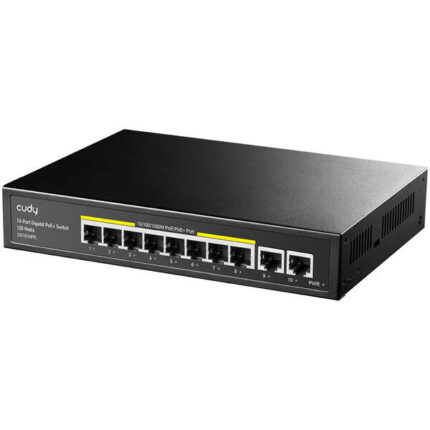 Cudy GS1010PE Switch Gigabit PoE+ a 10 porte