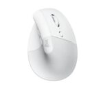 Logitech Lift Mouse verticale Bluetooth e wireless USB 4000 dpi - 5 pulsanti - Per destrimani - Colore bianco