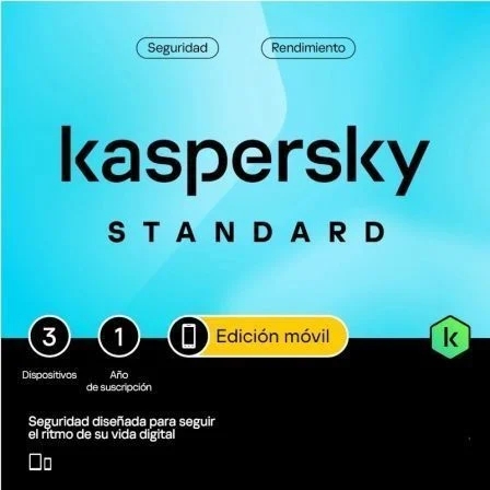 Kaspersky Standard Mobile Antivirus - 3 dispositivi - Servizio 1 anno Kaspersky Standard Mobile Antivirus - 3 dispositivi - Servizio 1 anno