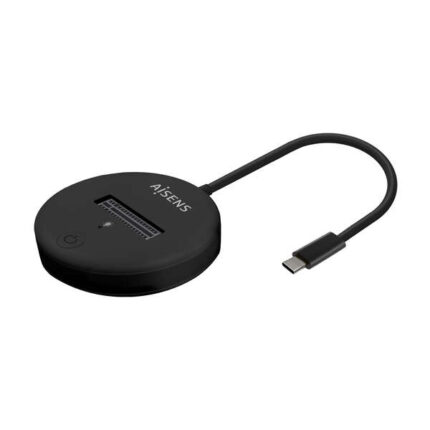 Aisens USB-C Dock M.2 (NGFF) Asuc-M2D013-Bk SATA/NVME a USB3.1 GEN2 - Colore nero