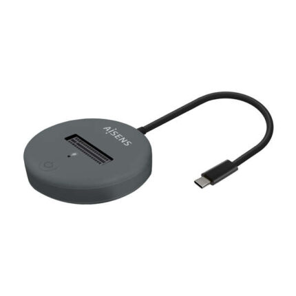 Aisens USB-C Dock M.2 (NGFF) Asuc-M2D014-Gr SATA/NVME a USB3.1 GEN2 - Colore grigio
