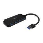 Hub USB 3.0 Aisens - Tipo A/M-4X Tipo A/H - 15 cm - Colore nero
