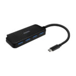 Aisens Hub USB 3.1 USB-C - USB-C/M-4Xtipo A/H - 15 cm - Colore nero