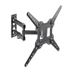 Aisens Supporto ECO girevole - inclinabile per monitor/TV 30 kg (3 perni) da 23-55 - Colore nero
