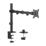 Aisens Supporto da tavolo ECO girevole e inclinabile per monitor/TV 9 kg (3 perni - 1 braccio) da 17-32 - Colore nero
