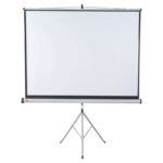 Nobo Schermo di proiezione con treppiede 1750x1325 mm - Flessibile 4:3 - Superficie bianca opaca - Portatile - Colore bianco