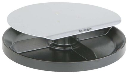 Kensington Smartfit Spin 2 Supporto girevole - Organizer girevole - Supporta monitor fino a 18 kg - Altezza regolabile - Colore grigio