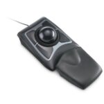 Kensington Expert Mouse con trackball ottico USB - Sfera da 55 mm - 4 pulsanti personalizzabili - Poggiamani rimovibile - Compatibile con PC e Mac - Cavo da 1