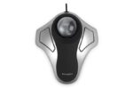 Kensington Orbit Trackball Ottico USB - Sfera da 40 mm - 4 pulsanti personalizzabili - Utilizzo ambidestro - Precisione e controllo superiori - Colore argento/nero