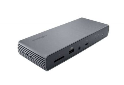 Kensington SD5700T 4K Dual Thunderbolt 4 con 90 W di Pd - Alimentazione totale - Argento