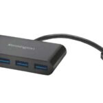 Hub Kensington a 4 porte USB 3.0 - Ampia produttività - Nero