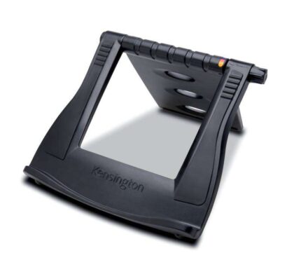 Kensington Smartfit Easy Riser Supporto per laptop da 12 a 17" - Struttura che facilita la ventilazione - 3 regolazioni di altezza - Design universale - Colore nero