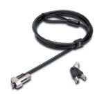 Kensington Nanosaver Lucchetto con chiave per computer portatili e dispositivi ultrasottili - Testina Cleattm da 10 mm - Cavo in acciaio resistente al taglio - Colore argento