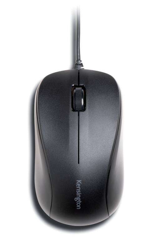 Kensington Valumouse Mouse USB - Sensore da 1000 dpi - 3 pulsanti - Utilizzo ambidestro - Clic silenziosi - Colore nero Kensington Valumouse Mouse USB - Sensore da 1000 dpi - 3 pulsanti - Utilizzo ambidestro - Clic silenziosi - Colore nero
