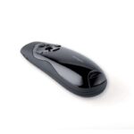 Kensington Expert Presentatore wireless con puntatore laser rosso e controllo del cursore - Nero - Joystick di controllo del cursore - Pulsante retroilluminato - Portata wireless di 45 m - Memoria interna