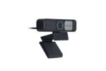 Webcam Kensington PRO 1080P con messa a fuoco automatica W2050 - Campo visivo diagonale di 93° - Lenti in vetro di alta qualità - Regolazione manuale dell'angolazione della telecamera - Microfoni stereo omnidirezionali - Nero