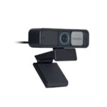 Webcam Kensington PRO 1080P con messa a fuoco automatica W2050 - Campo visivo diagonale di 93° - Lenti in vetro di alta qualità - Regolazione manuale dell'angolazione della telecamera - Microfoni stereo omnidirezionali - Nero