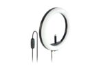 Kensington L1000 Anello luminoso bicolore per videoconferenze - Illuminazione perfetta - 96 LED - Controllo della luminosità - Senza spina - Supporto per webcam - Configurazione professionale - Conforme alla norma Mil-Std-810H