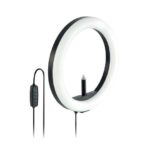 Kensington L1000 Anello luminoso bicolore per videoconferenze - Illuminazione perfetta - 96 LED - Controllo della luminosità - Senza spina - Supporto per webcam - Configurazione professionale - Conforme alla norma Mil-Std-810H