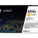 Cartuccia toner originale HP CF332A giallo - 654A