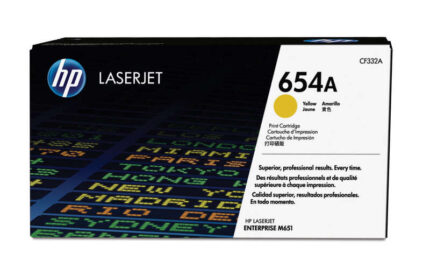Cartuccia toner originale HP CF332A giallo - 654A