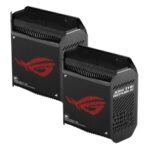Asus ROG Rapture GT6 Pack 2 unità Router WiFi Mesh AX10000 Tri-Banda MU-MIMO - Colore nero