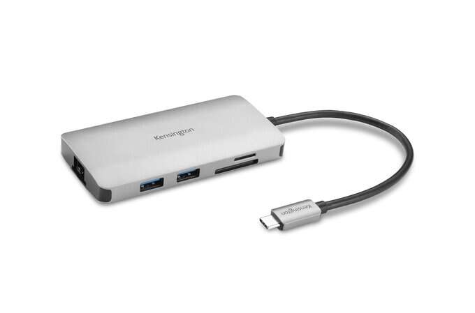 Hub Kensington 8 in 1 Connessione USB-C - Porte: 3x USB 3.2 Hub Kensington 8 in 1 Connessione USB-C - Porte: 3x USB 3.2