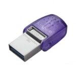 Kingston DataTraveler microDuo 3C Memoria USB-A + USB-C 256 GB 3.2 Gen 1 - Velocità di lettura 200 MB/s - Cappuccio protettivo (pendrive)
