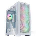 Abysm Gaming Danube Mura White BX300 ARGB Case Tower ATX