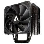 Abysm Gaming Snow IV Ventola CPU 120 mm con dissipatore 4 heatpipe - Velocità max. 1600 giri/min - Colore nero