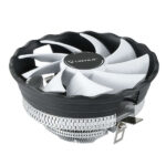 Unykach Jotun DF 120 White Dissipatore compatto CPU 120 mm Profilo basso - Velocità max. 1600 giri/min - Colore bianco/nero