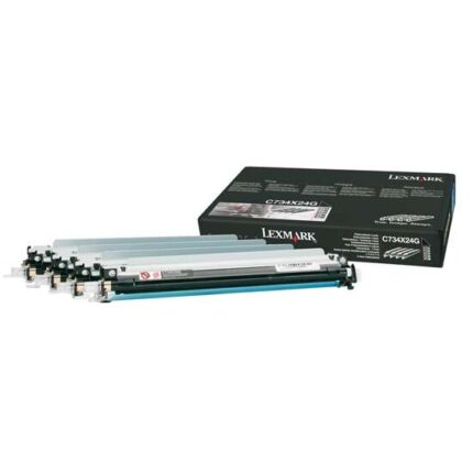 Lexmark C734X24G Confezione da 4 unità tamburo immagine originale nero