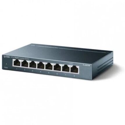 Switch TP-Link a 8 porte RJ45 10/100/1000 Mbps - Non gestito