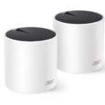 TP-Link Deco X55 Sistema WiFi 6 Mesh Dual Band AX3000 - 2 unità Deco - 3 porte Ethernet LAN (RJ-45) - Tecnologia MU-MIMO