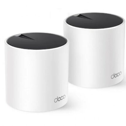 TP-Link Deco X55 Sistema WiFi 6 Mesh Dual Band AX3000 - 2 unità Deco - 3 porte Ethernet LAN (RJ-45) - Tecnologia MU-MIMO