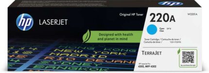 HP W2201A Ciano Cartuccia toner originale - 220A