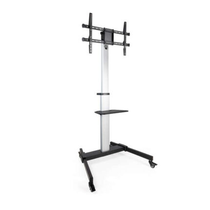 Tooq Supporto da pavimento con ruote TV HORIZ/VERT "Hera" 37-86" - Colore nero