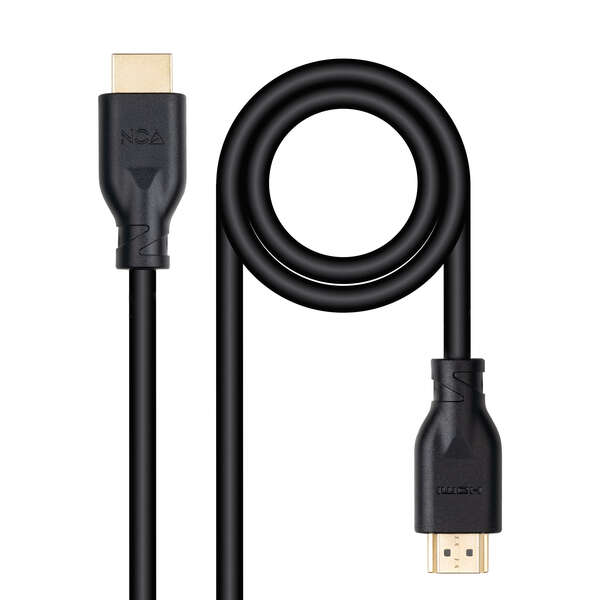 Nanocable Cavo HDMI V2.0 4K@60Hz 18Gbps CCS 7m - Colore nero Nanocable Cavo HDMI V2.0 4K@60Hz 18Gbps CCS 7m - Colore nero