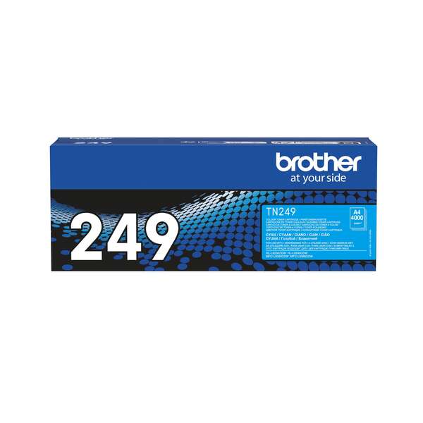 Brother TN249 Ciano Cartuccia toner originale - TN249C Brother TN249 Ciano Cartuccia toner originale - TN249C