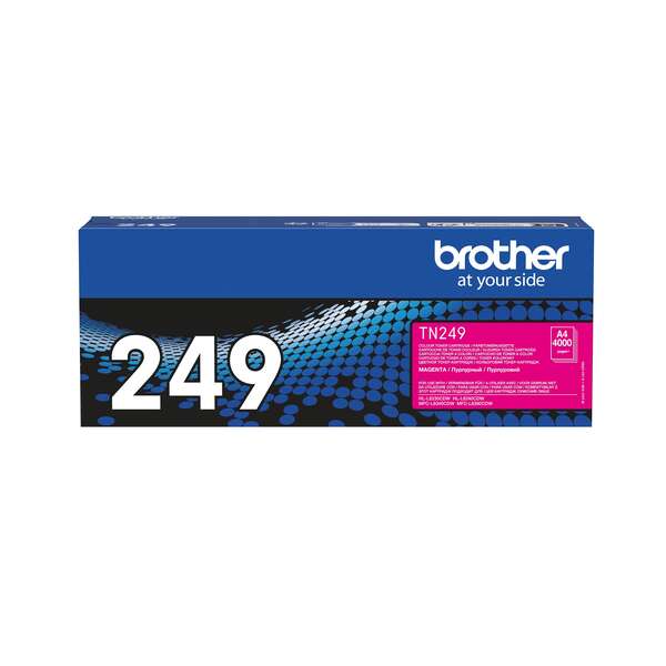 Brother TN249 Cartuccia toner originale magenta - TN249M Brother TN249 Cartuccia toner originale magenta - TN249M