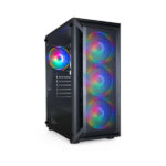 Tooq Case Mid Tower Gaming TQGCC101-B "Ragnärok" - Colore nero